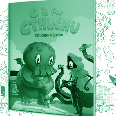 ComixLaunch Bonus 001 – [Case Study] C is for Cthulhu Coloring Book Pre-Launch: 7 Sexy New Kickstarter Strategies